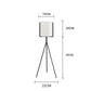 Tripod Flower Pot Plant Stand 70cm with White Flowerpot Holder Rack Indoor Display