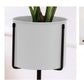 Tripod Flower Pot Plant Stand 70cm with White Flowerpot Holder Rack Indoor Display