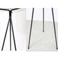 Tripod Flower Pot Plant Stand 70cm with White Flowerpot Holder Rack Indoor Display
