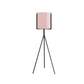Tripod Flower Pot Plant Stand 80cm with Pink Flowerpot Holder Rack Indoor Display