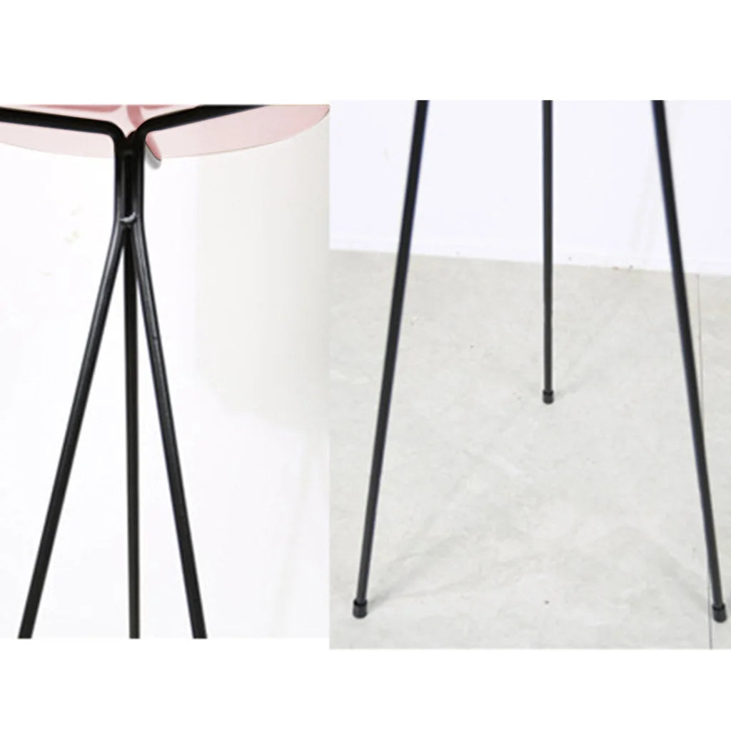 Tripod Flower Pot Plant Stand 80cm with Pink Flowerpot Holder Rack Indoor Display