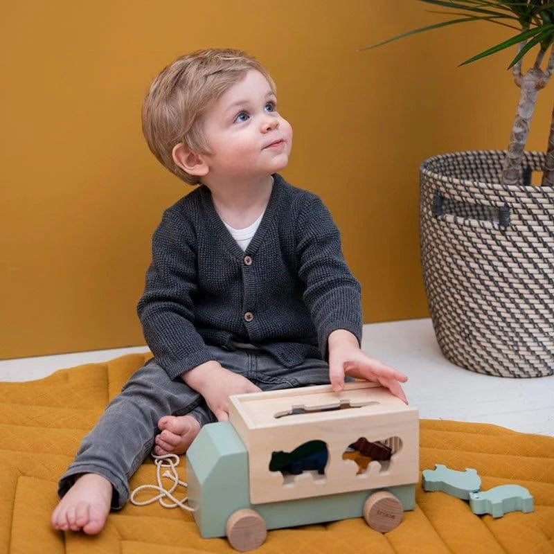 Trixie Wooden Animal Truck-1973194237147222018