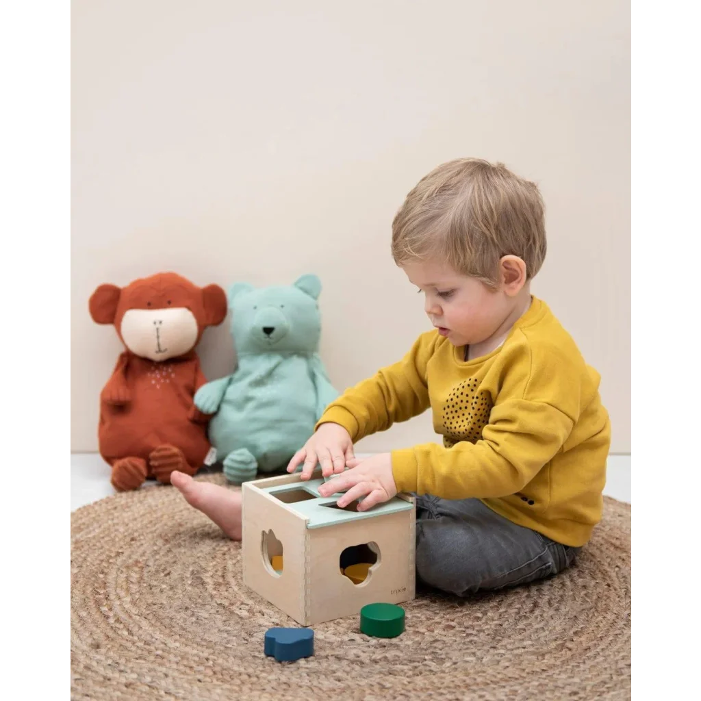 Trixie Wooden Shape Sorter-1973194236971061252
