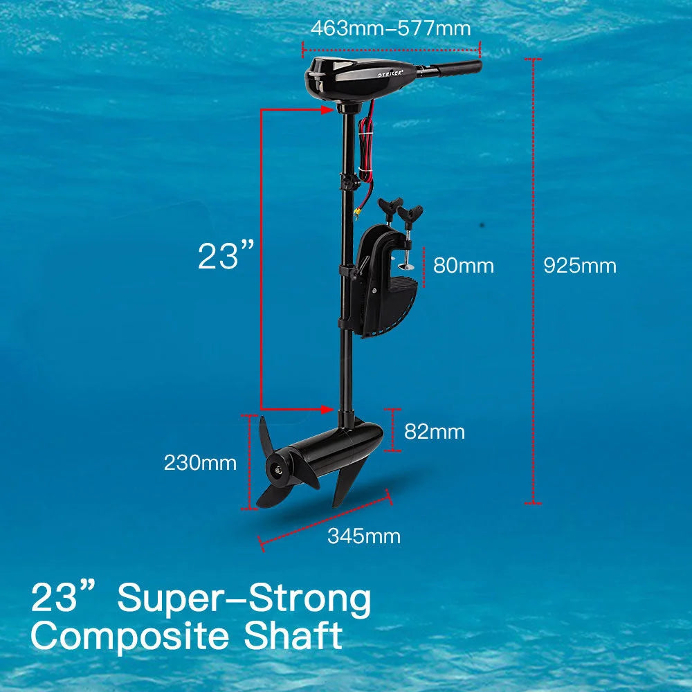 Trolling Motor 90LBS Inflatable Boat Outboard Fishing