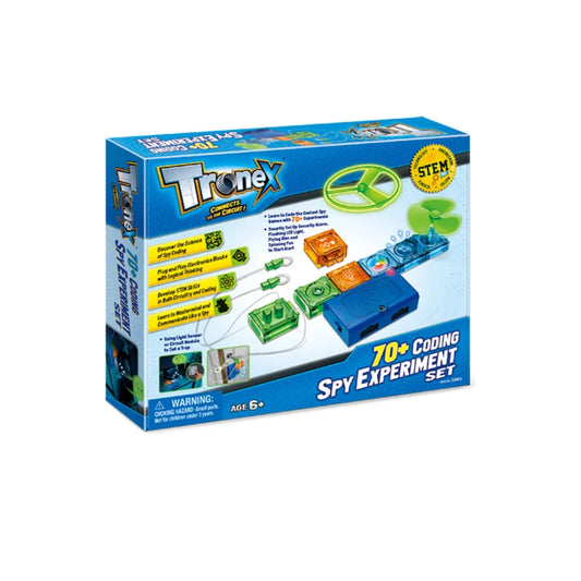 Tronex 70+ Coding Spy Experiment Set STEM Toy Build
