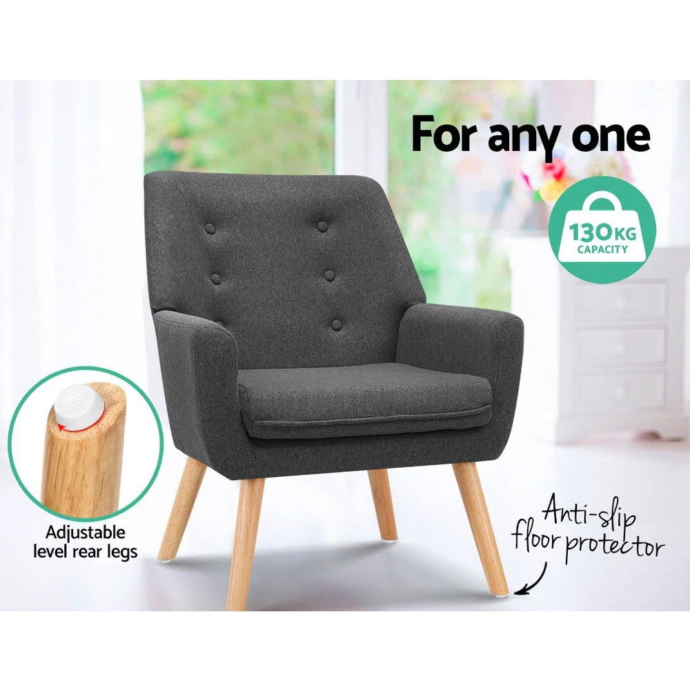 Tub Armchair Single Dining Chair - Bar Stools & Chairs
