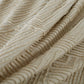 Tufted Textured Jacquard Quilt Cover Set Beige - Super King