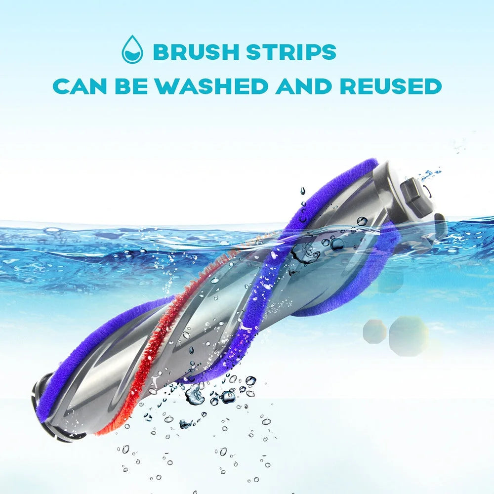 Turbo Brush Roller Head Floor Carpet Head LED for Dyson V7