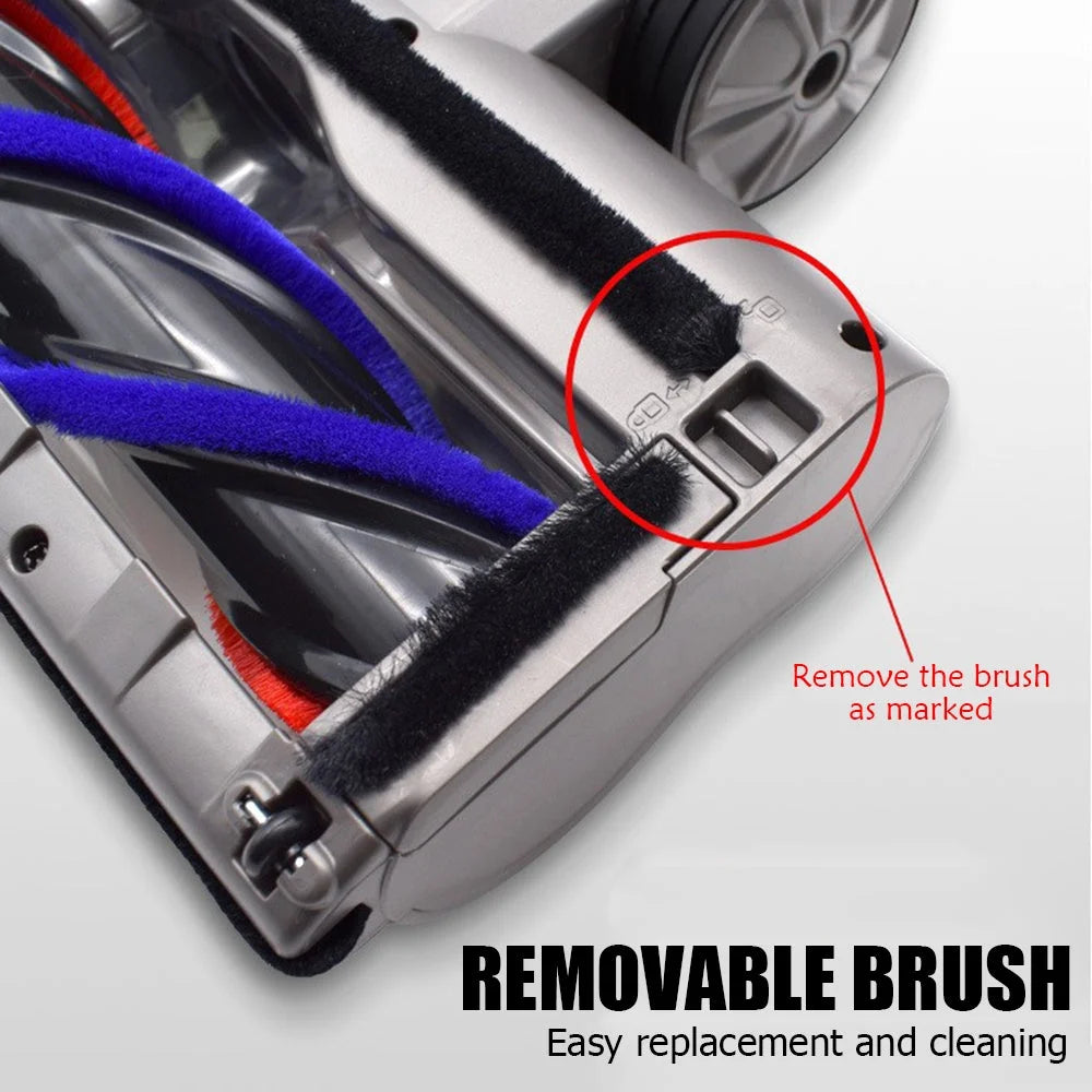 Turbo Brush Roller Head Floor Carpet Head LED for Dyson V7