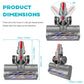 Turbo Brush Roller Head Floor Carpet Head LED for Dyson V7