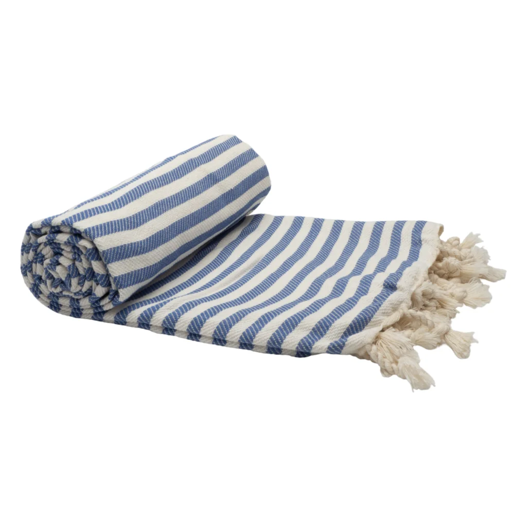 Turkish Cotton Towel Portsea Denim - Home & Garden