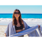 Turkish Cotton Towel Portsea Denim - Home & Garden