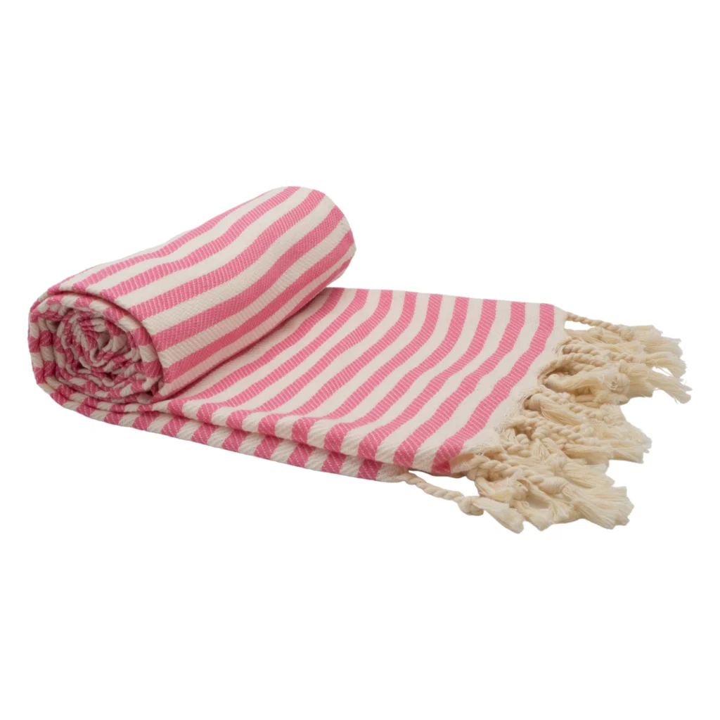 Turkish Cotton Towel Portsea Rose - Home & Garden