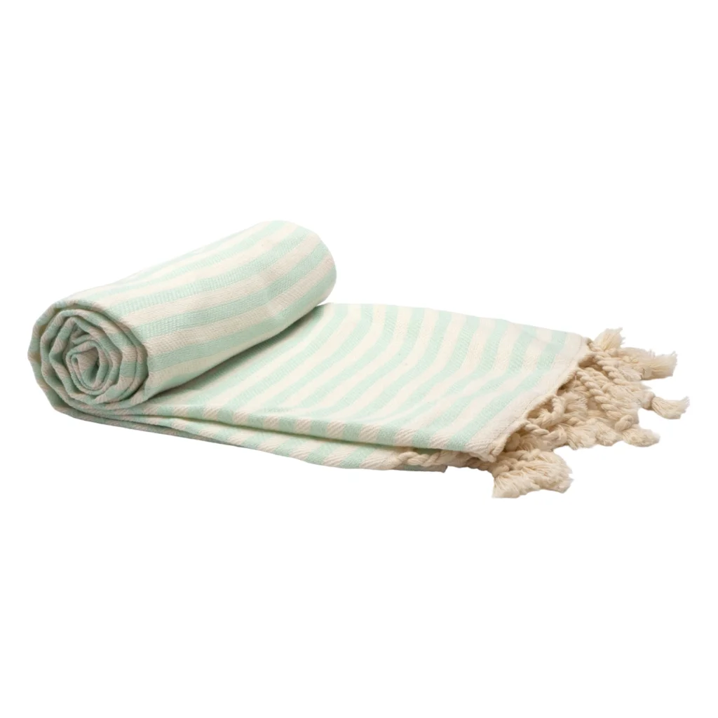 Turkish Cotton Towel PORTSEA - Seafoam - Home & Garden