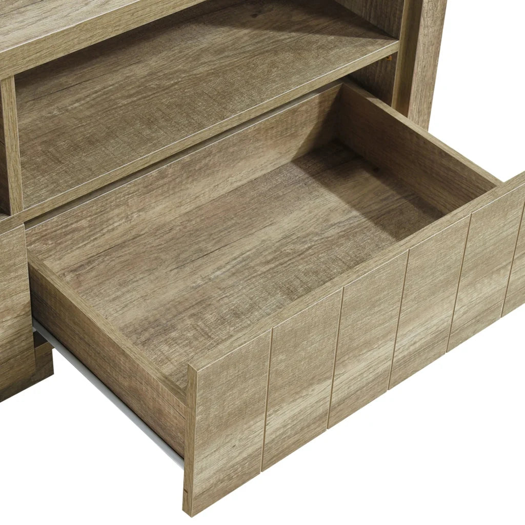 TV Cabinet Cielo - Oak - Bedroom