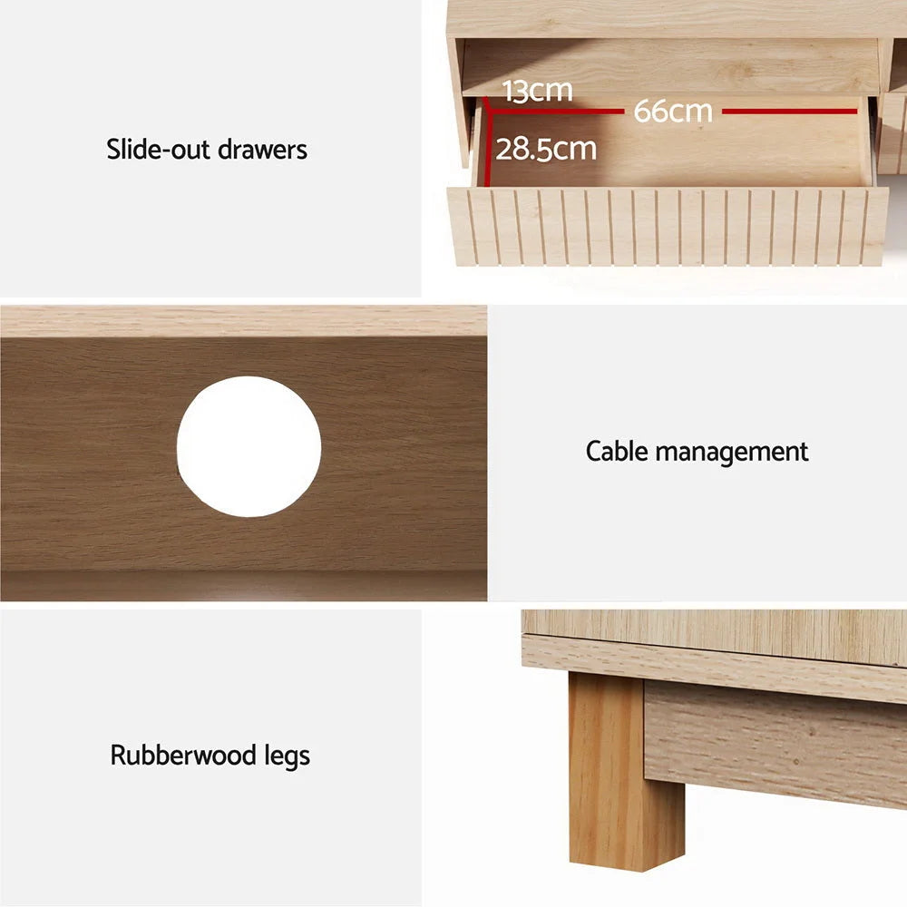 TV Cabinet Entertainment Unit Stand 150cm furniture 659