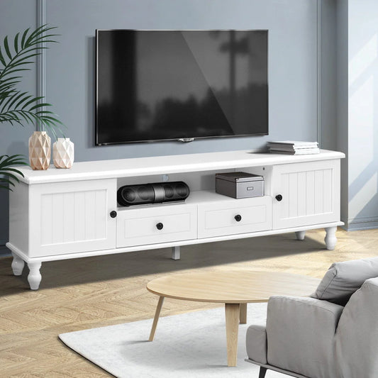 160cm storage cabinet with tv entertainment unit stand