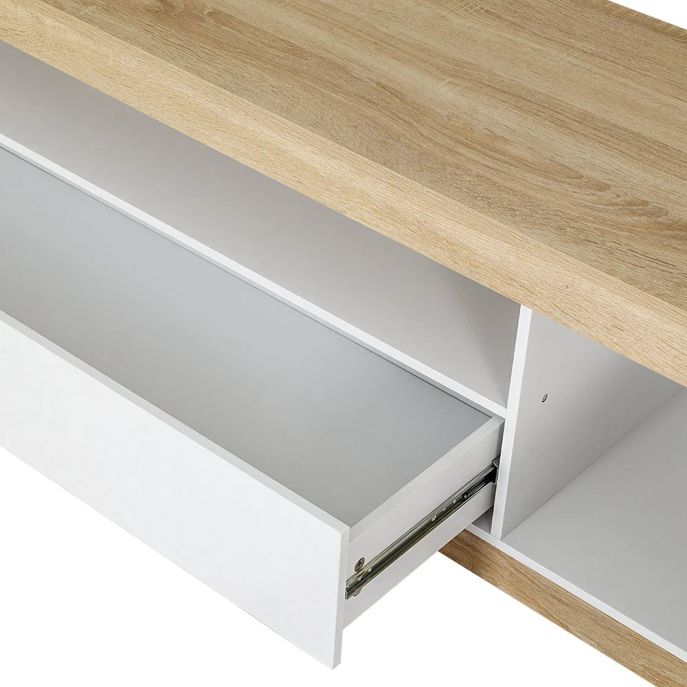 TV Cabinet Entertainment Unit Stand Storage Drawer Shelf
