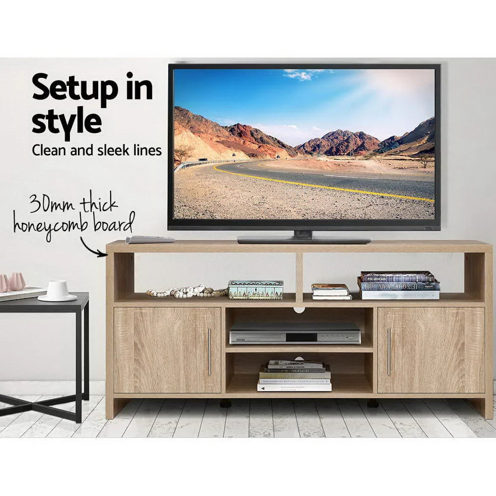 TV Cabinet Entertainment Unit Stand Storage Shelf Sideboard