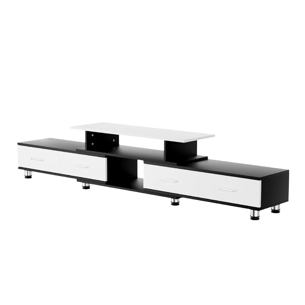 TV Cabinet Entertainment Unit Stand Wooden 160CM to 220CM with Storage Drawers