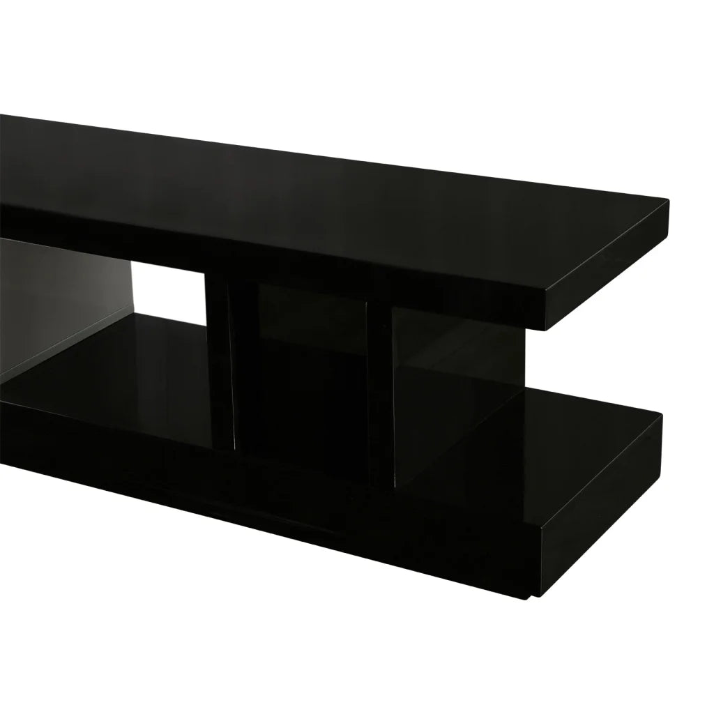 TV Cabinet Entertainment Unit with 2 Storage Drawers High