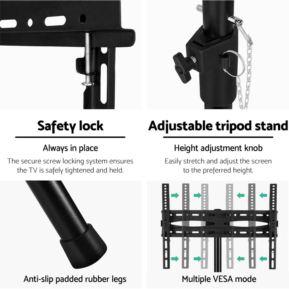 TV Stand Mount Bracket for 32’’-70’’ LED LCD with Tripod