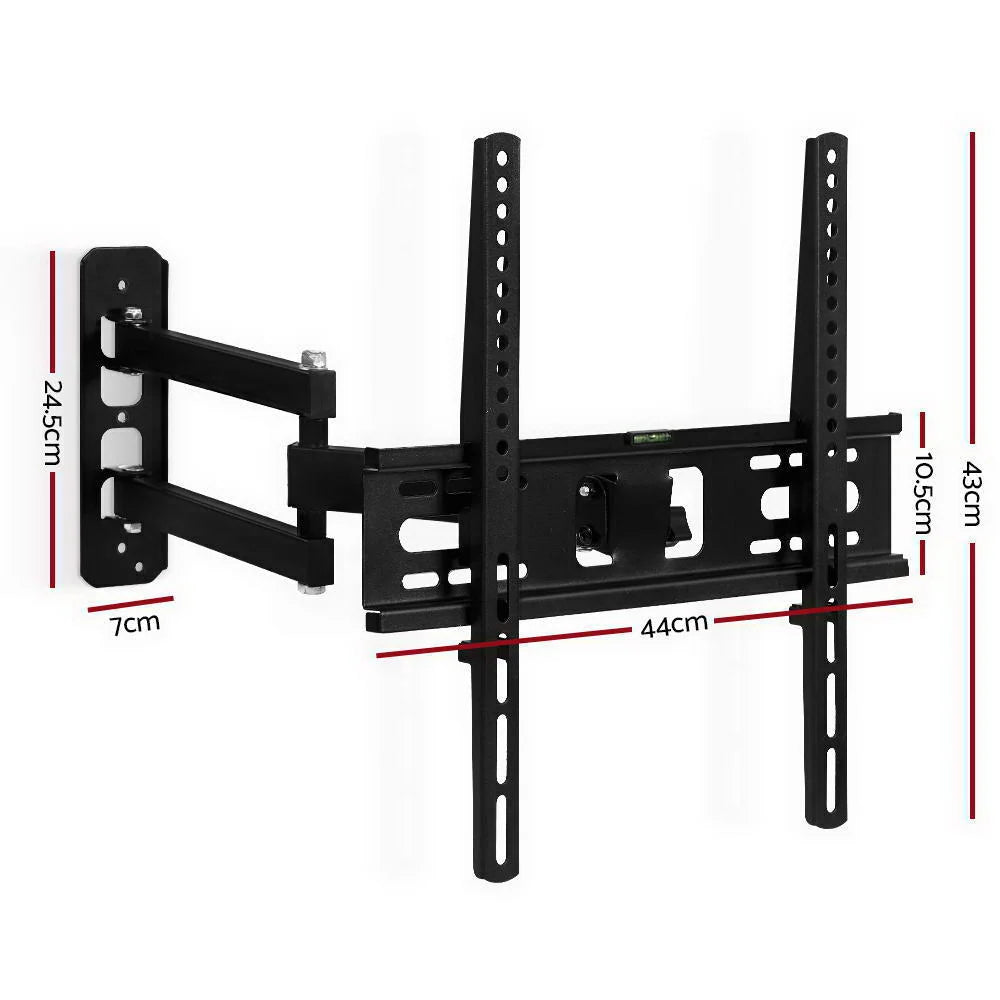 TV Wall Mount Bracket Tilt Swivel Full Motion Flat Slim LED