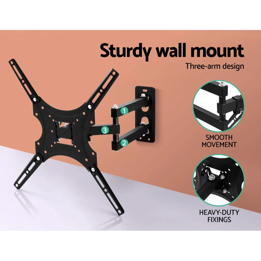 TV Wall Mount Monitor Bracket Swivel Tilt 24’’ 32’’ 37’’