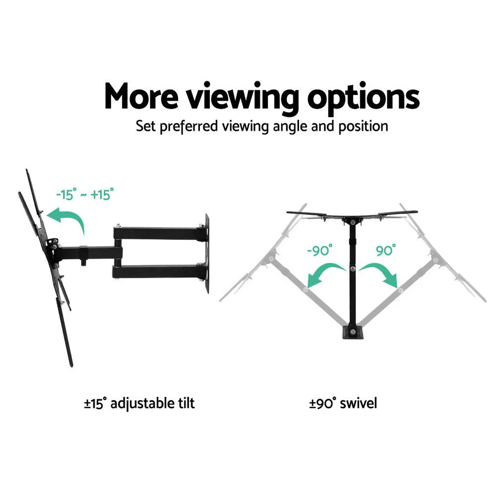 TV Wall Mount Monitor Bracket Swivel Tilt 24 32