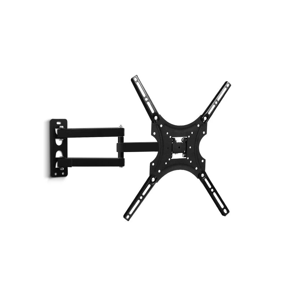 Tv wall mount with monitor bracket swivel tilt