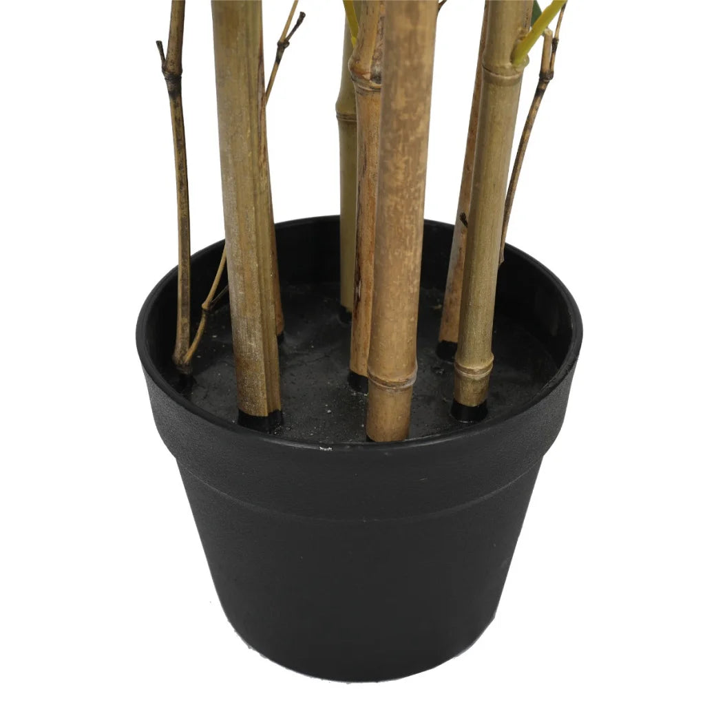 Twiggy Japanese Natural Bamboo Trunk (Real Touch Leaves)