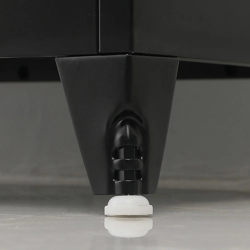 Two-Door Metal Short Cabinet Shelf Storage for Home Office