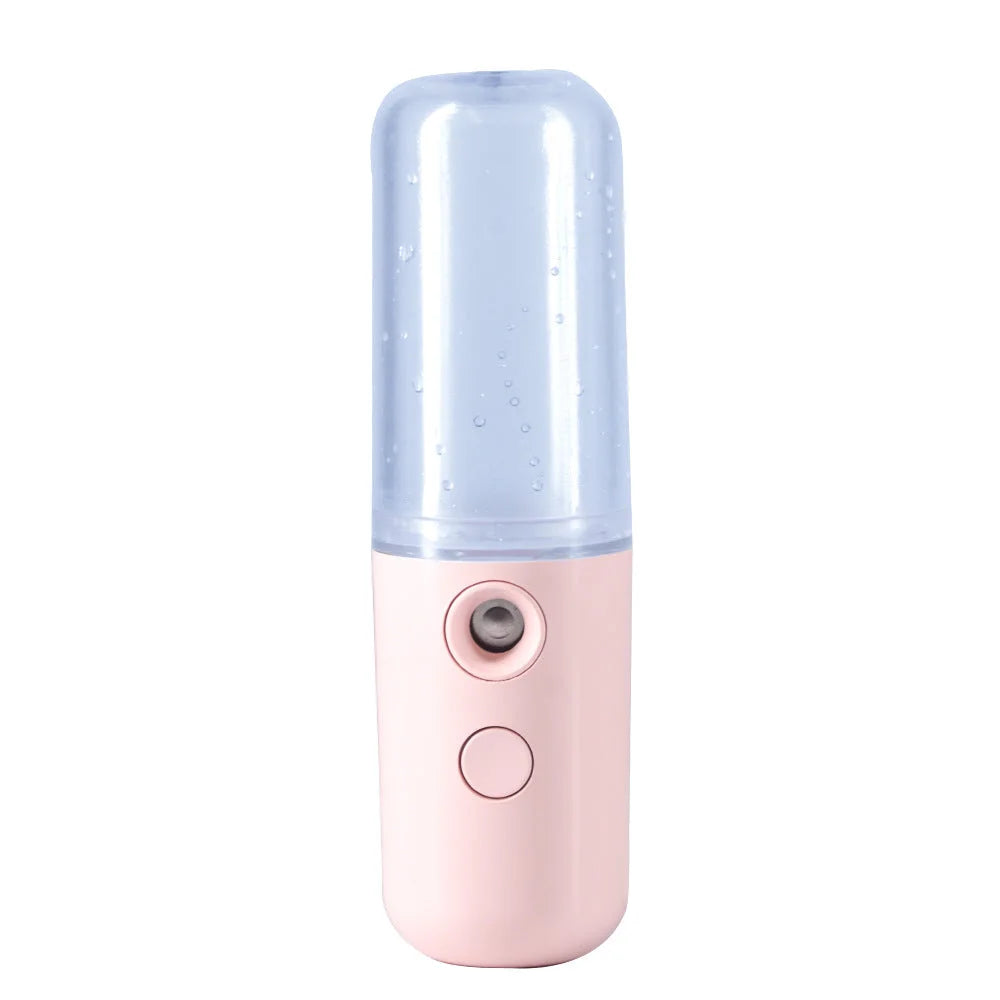 Two Portable Nano Facial Sprayer - 50ml USB Rechargeable