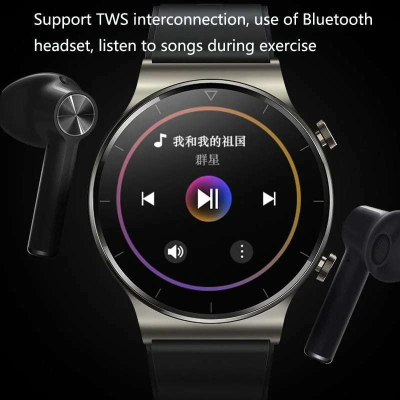 Tws Bluetooth Headset Smart Watch Mp3 Music Sports Business