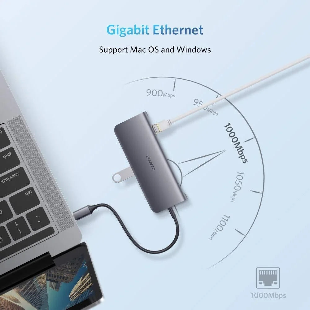 Type C 9-in-1 Multifunction Adapter