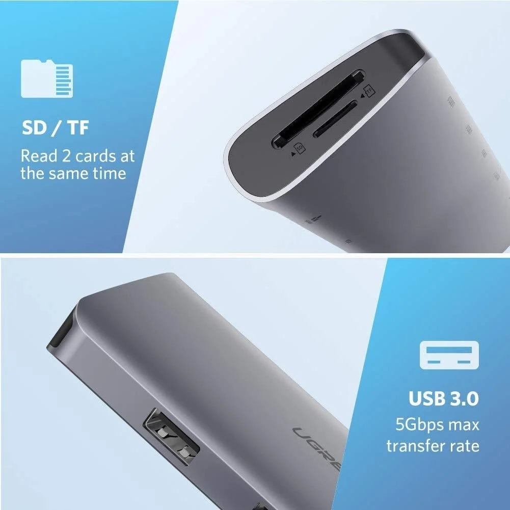 Type C 9-in-1 Multifunction Adapter
