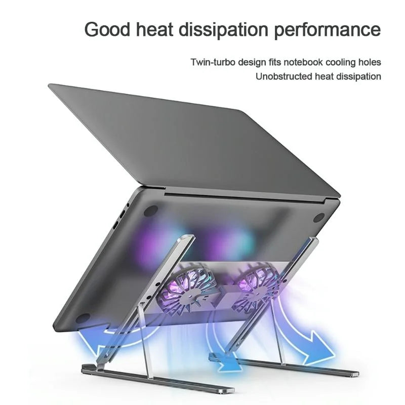 Type C Cooling Fan For P11F Notebook With Aluminum Alloy And Gray Cable-1915197968122777604