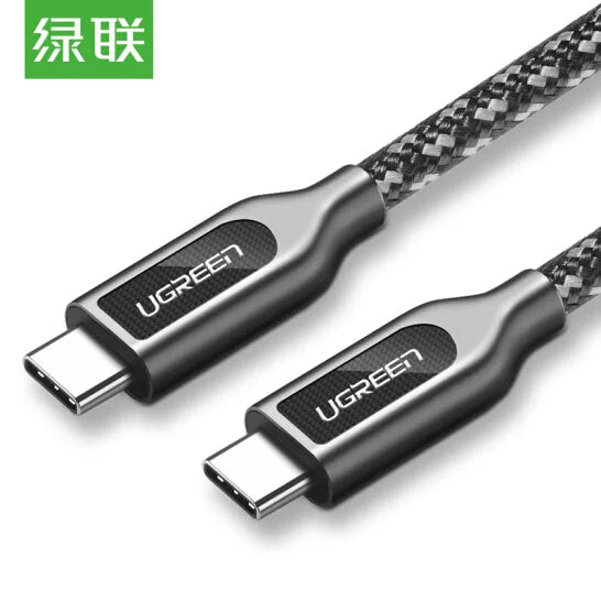 Type C Male to Type C Male Zinc Alloy Data Cable 1.5M - 3A