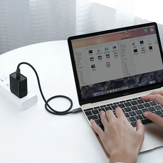 Type C Male to Type C Male Zinc Alloy Data Cable 1.5M - 3A