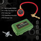 Tyre Deflators Automatic 4WD Pressure Gauge Set of 4 - Brass