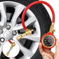 Tyre Deflators Automatic 4WD Pressure Gauge Set of 4 - Brass