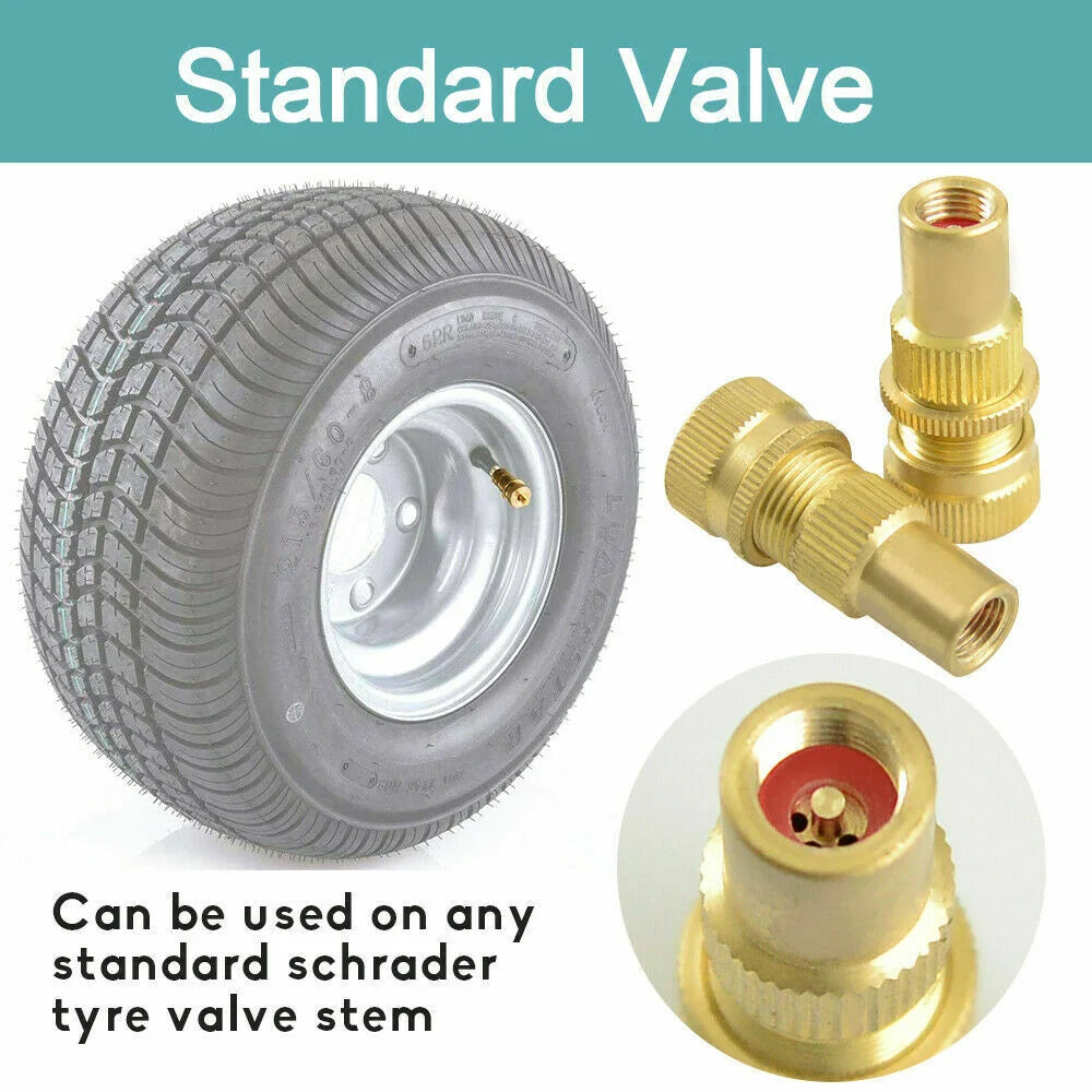 Tyre Deflators Brass Air Deflator 0-60 PSI Tire Valve Core
