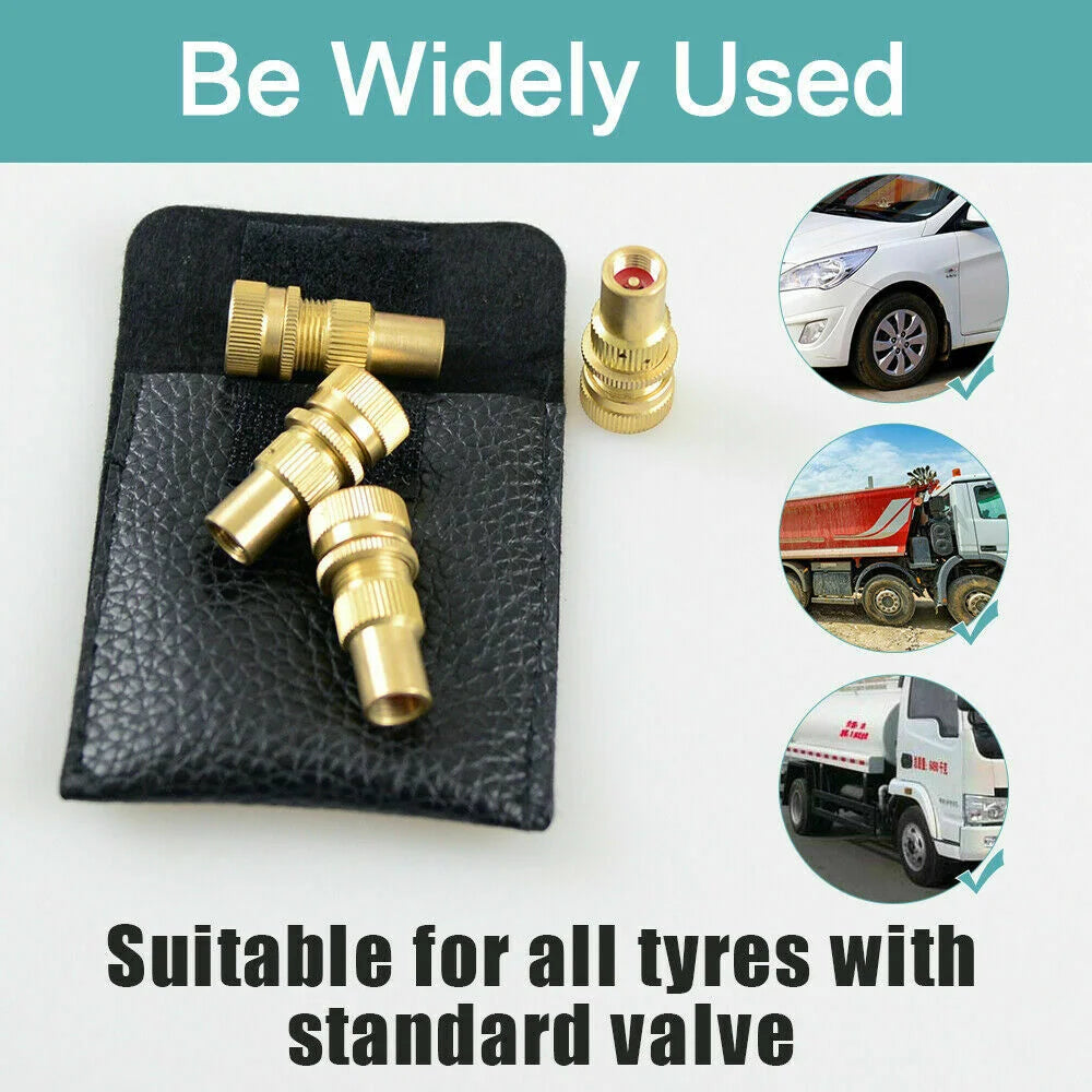 Tyre Deflators Brass Air Deflator 0-60 PSI Tire Valve Core
