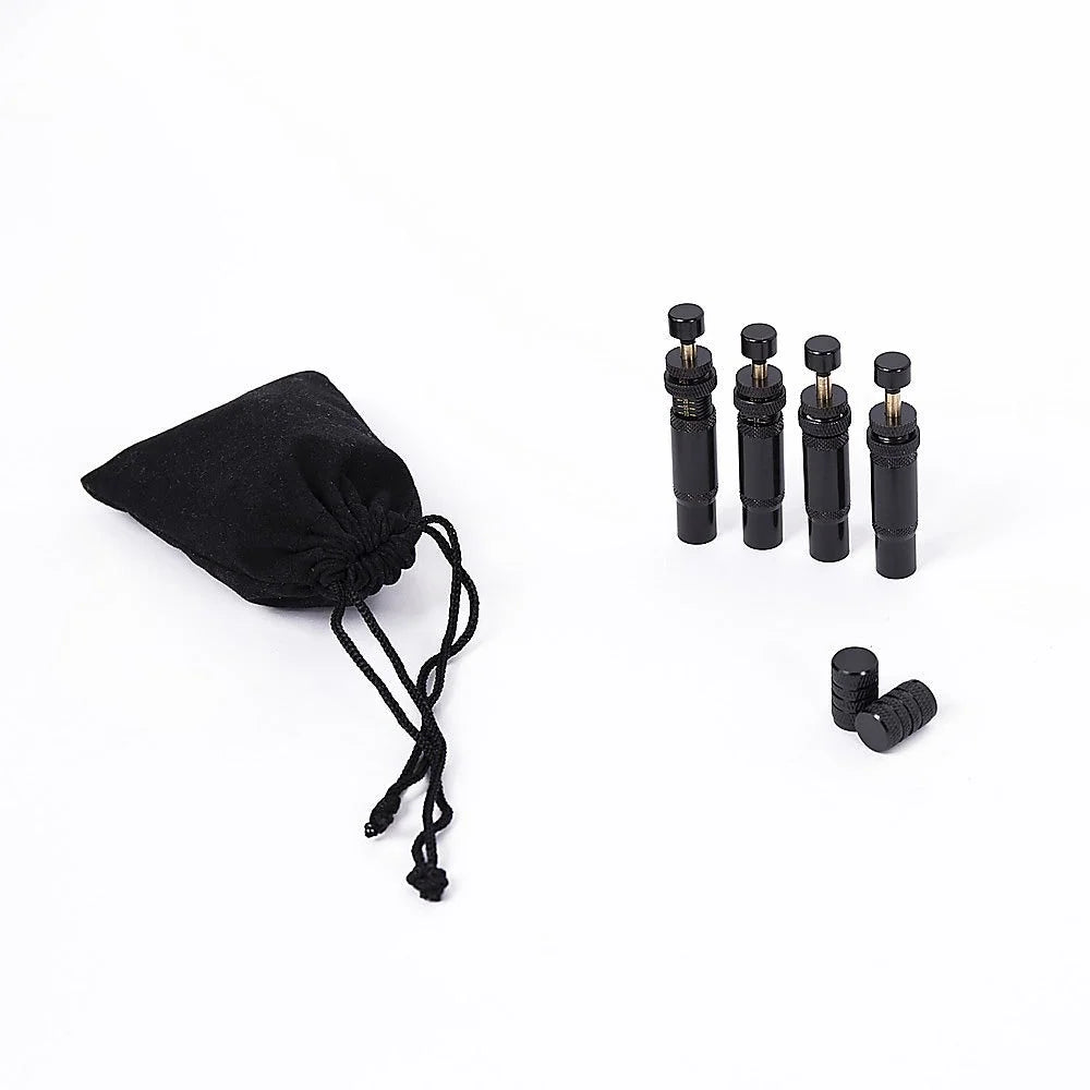 Tyre Deflators x4 Air Deflator Tire Valve Core Tool 10-30