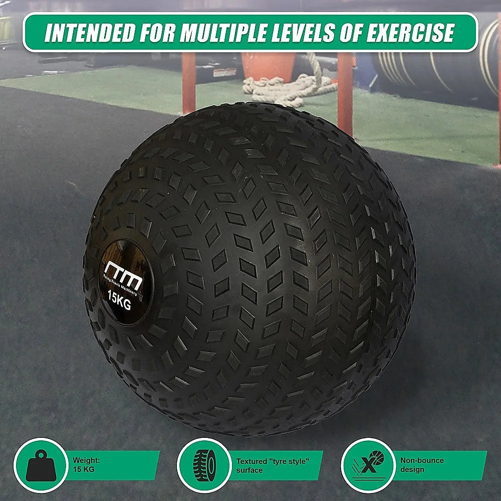 Tyre Thread Slam Ball Medicine Ball for Gym Fitness - 15KG
