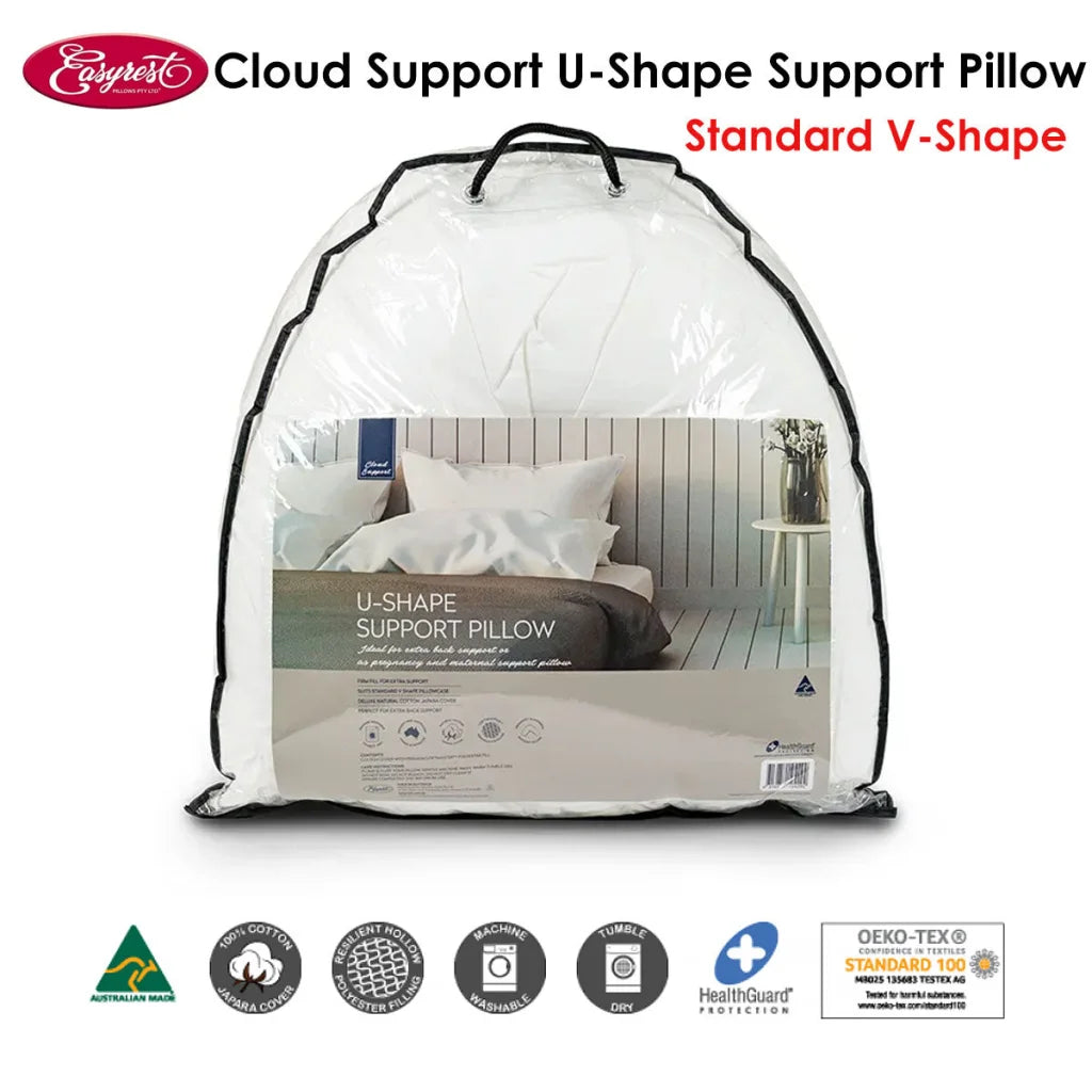 U-Shape Support Pillow Easyrest Cloud Support - Home &