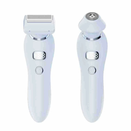 U34 Blue 2-in-1 Electric Razor for Women - Multifunctional