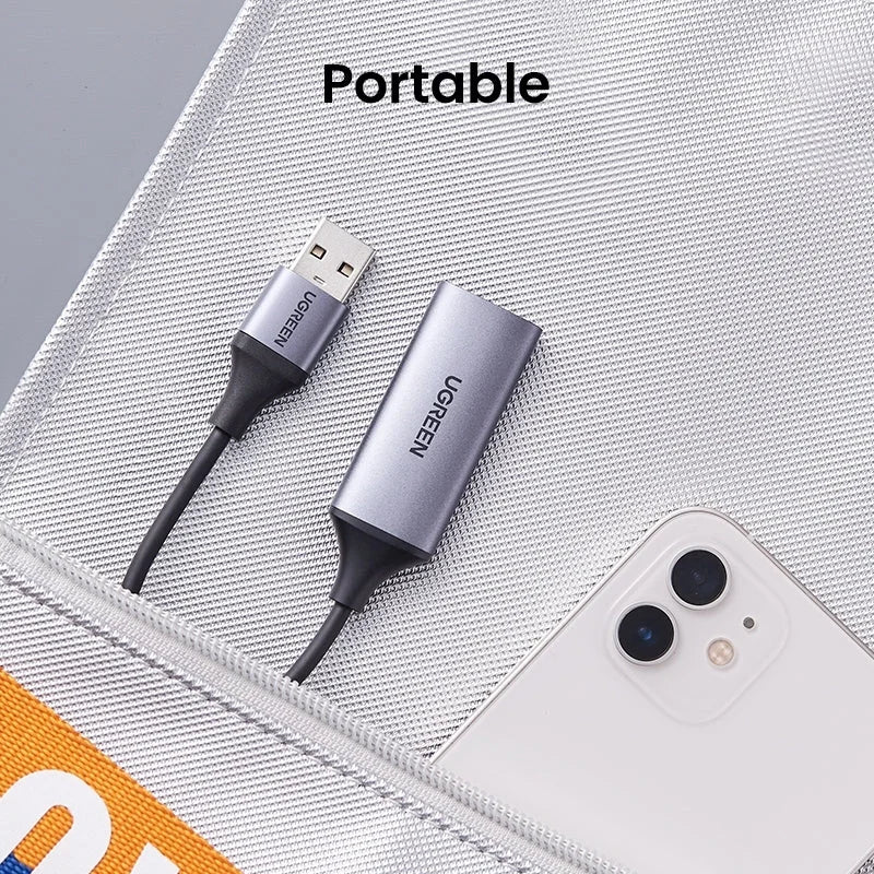 UGREEN 40189 USB-C to HDMI 2-in-1 HD Video Capture Card