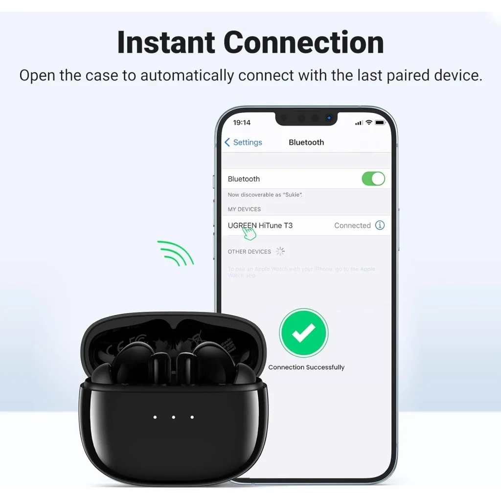 UGREEN 90401 HiTune T3 Active Noise-Cancelling Wireless