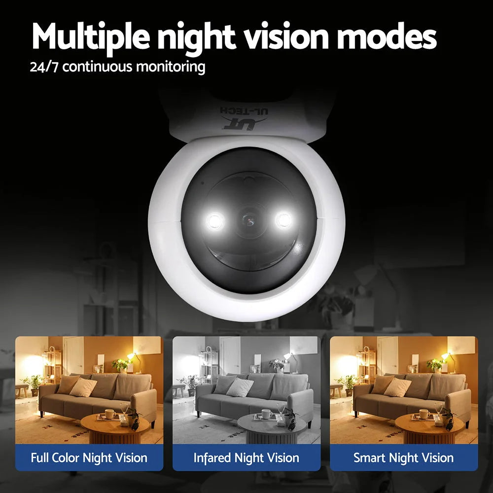 UL-tech 3MP IP Camera Baby Security CCTV - Electronics >